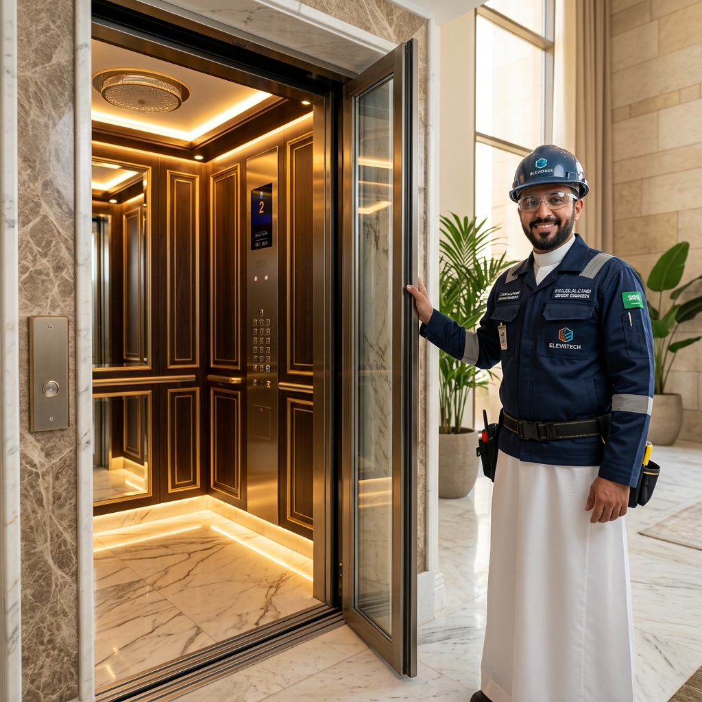 مصاعد أبراج مكاتب حي العليا الرياض: دليل المباني الإدارية الفاخرة